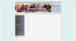 Desktop Screenshot of bostonethno.org