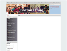 Tablet Screenshot of bostonethno.org